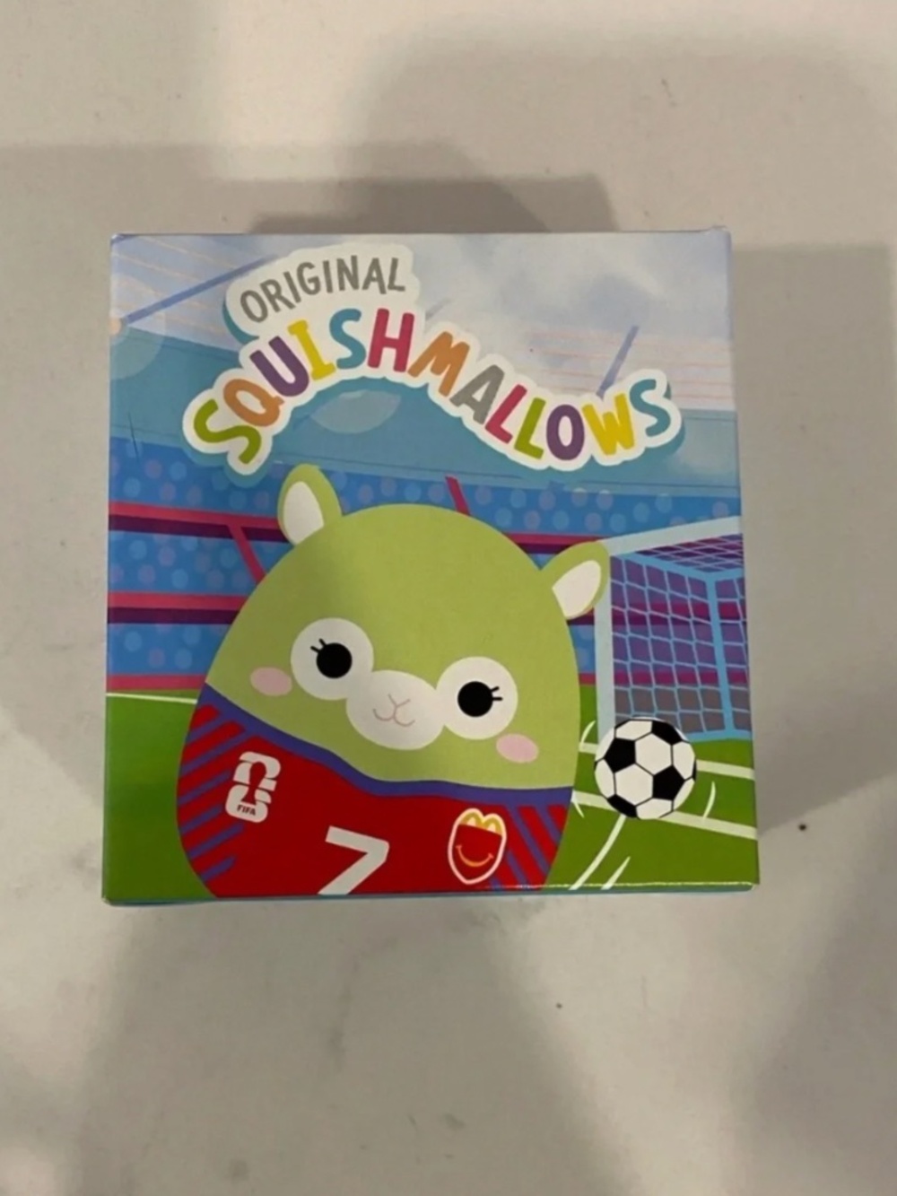 McDonald’s x FIFA World Cup “7” Jim Squishmallows Happy Meal 2026 Toy